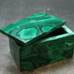 Rich Vibrant Green Malachite Box From Congo - 2.2" - 123.04 Grams