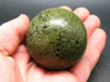 Nice Rare Epidote Sphere Ball From Peru - 2.2"
