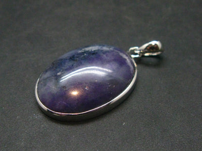 Sugilite Silver Pendant From South Africa - 1.2"