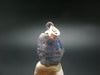 Gem Blue Sapphire Corundum Crystal Silver Pendant From Sri Lanka - 13.20 Carats