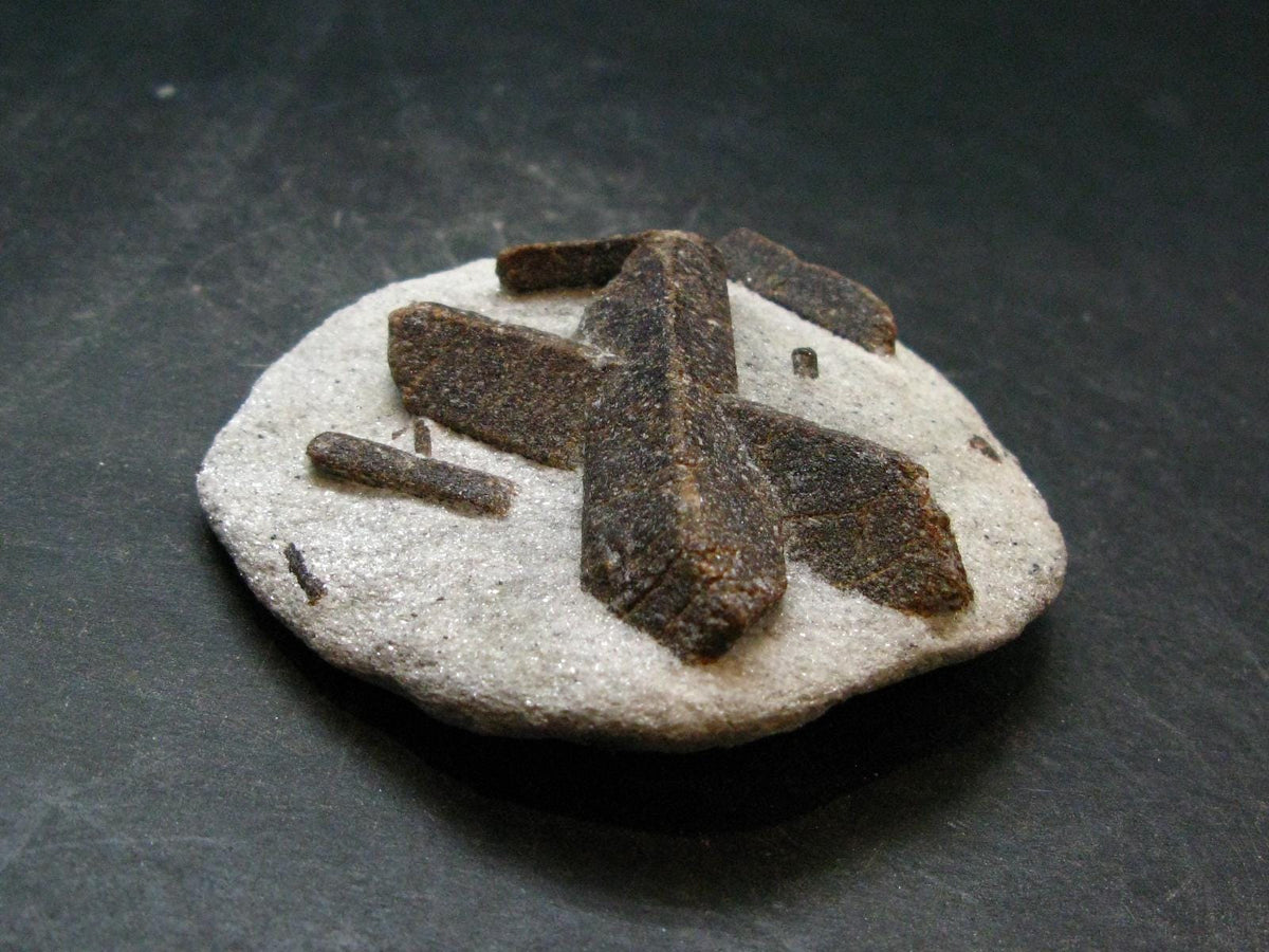 A Perfect Staurolite Crystal from Russia - 2.8" - 126.69 Grams