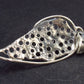 Moldavite Tektite Silver Pendant from Czech Republic - 2.6" - 9.7 Grams