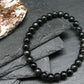 Astrophylite Astrophyllite Genuine Bracelet ~ 7 Inches ~ 6mm Round Beads