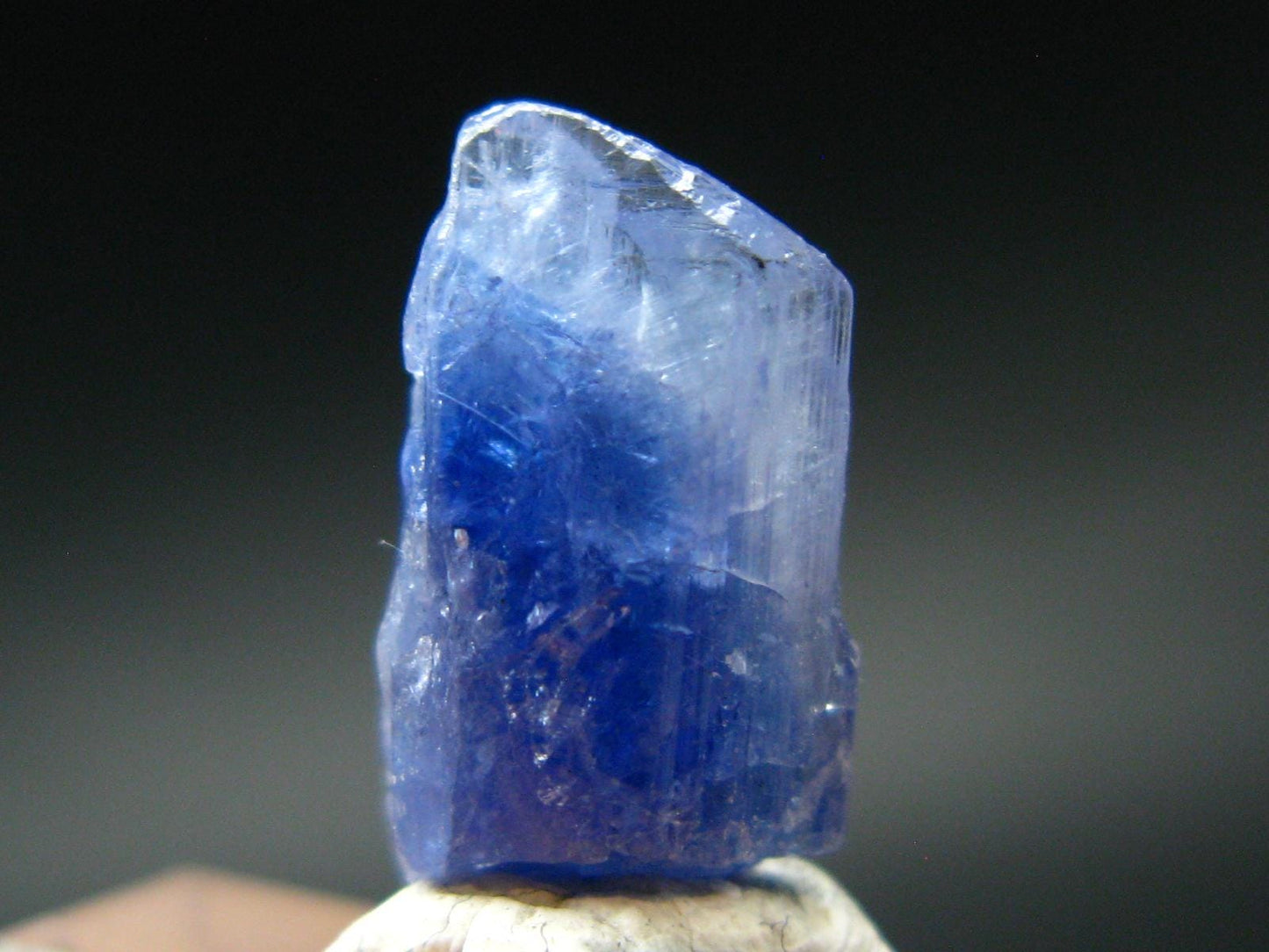 Fine Gem Tanzanite Zoisite Crystal From Tanzania - 5.75 Carats - 0.6"