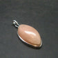 Pink Morganite Silver Pendant From Brazil - 1.3" - 5.6 Grams