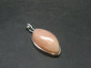 Pink Morganite Silver Pendant From Brazil - 1.3" - 5.6 Grams
