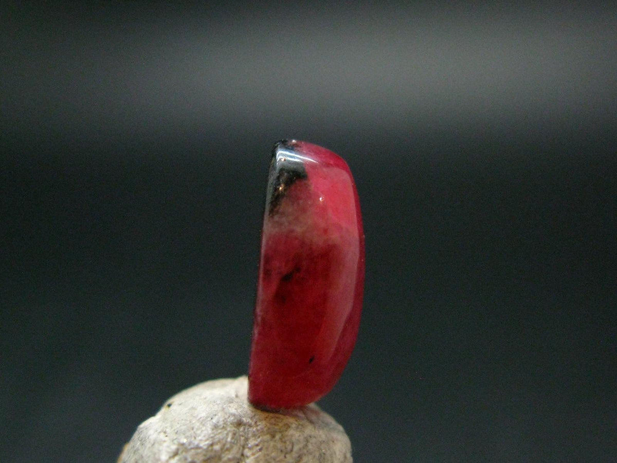 Extremely Rare Gem Rhodonite Cabochon From Brazil - 8.60 Carats