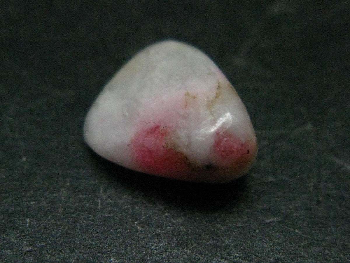 Rare Pink Tugtupite Tumbled Piece From Greenland - 5.52 Carats - 0.5"