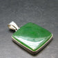 Nephrite Jade Cabochon Pendant From Canada - 1.5" - 9.85 Grams