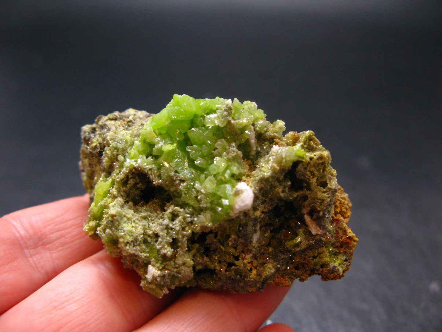 Very Nice Rare Pyromorphite Cluster from China - 2.2" - 86.33 Grams