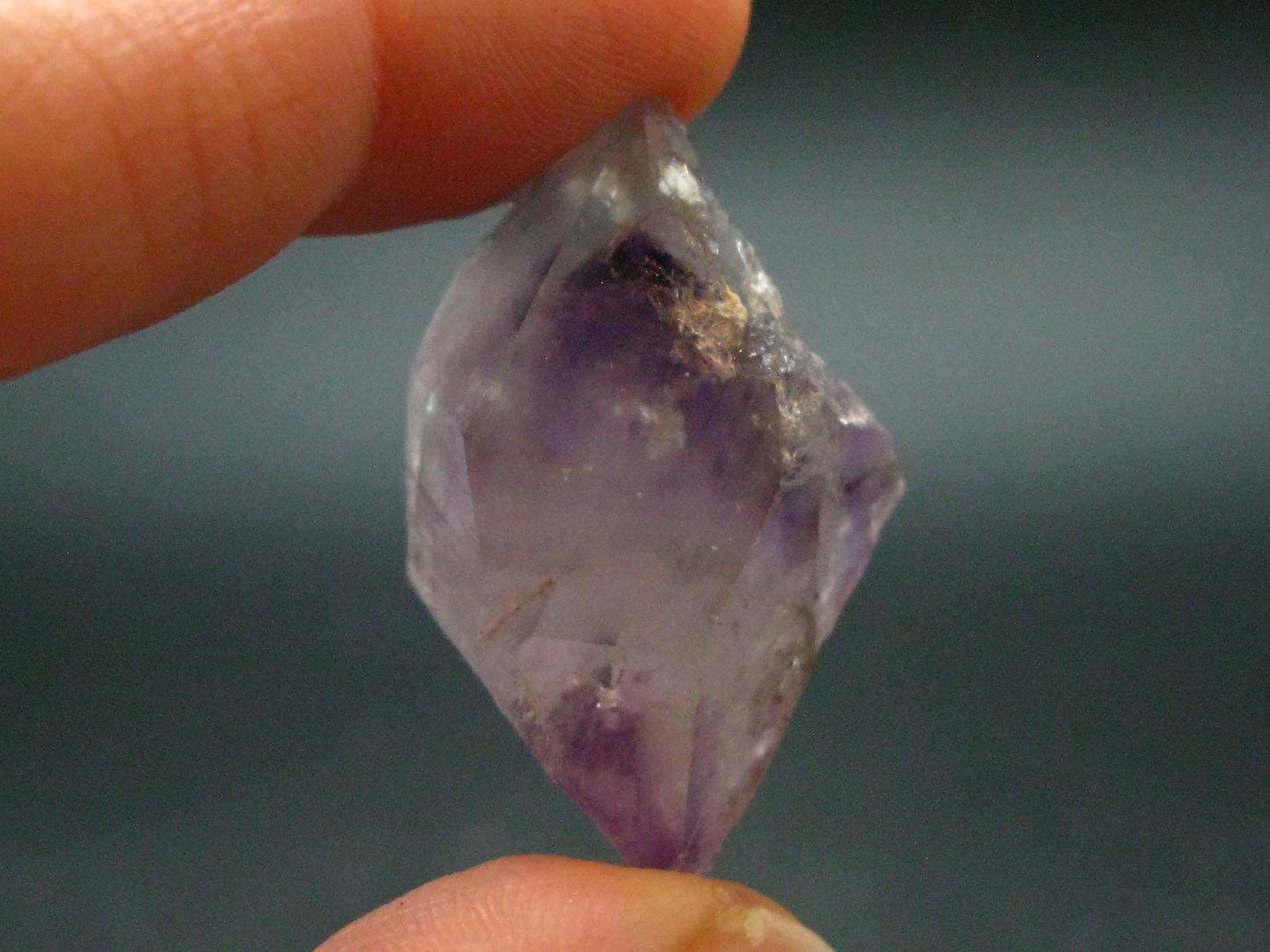 Rare Brandenberg Brandberg Amethyst Quartz Crystal From Namibia - 1.2"