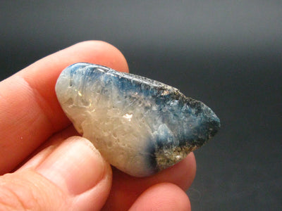 Blue Ice Glacierite Tumbled Stone from Indonesia - 1.3" - 8.03 Grams