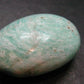 Rich Green Amazonite Tumbled Stone From Madagascar - 2.2"