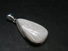 Scolecite Silver Plated Pendant From India - 1.6" - 6.56 Grams