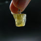 Heliodor (Yellow Beryl) Crystal Silver Pendant From Brazil - 0.8" - 1.83 Grams