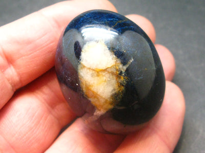 Lazulite Egg From Russia - 1.6" - 68.1 Grams