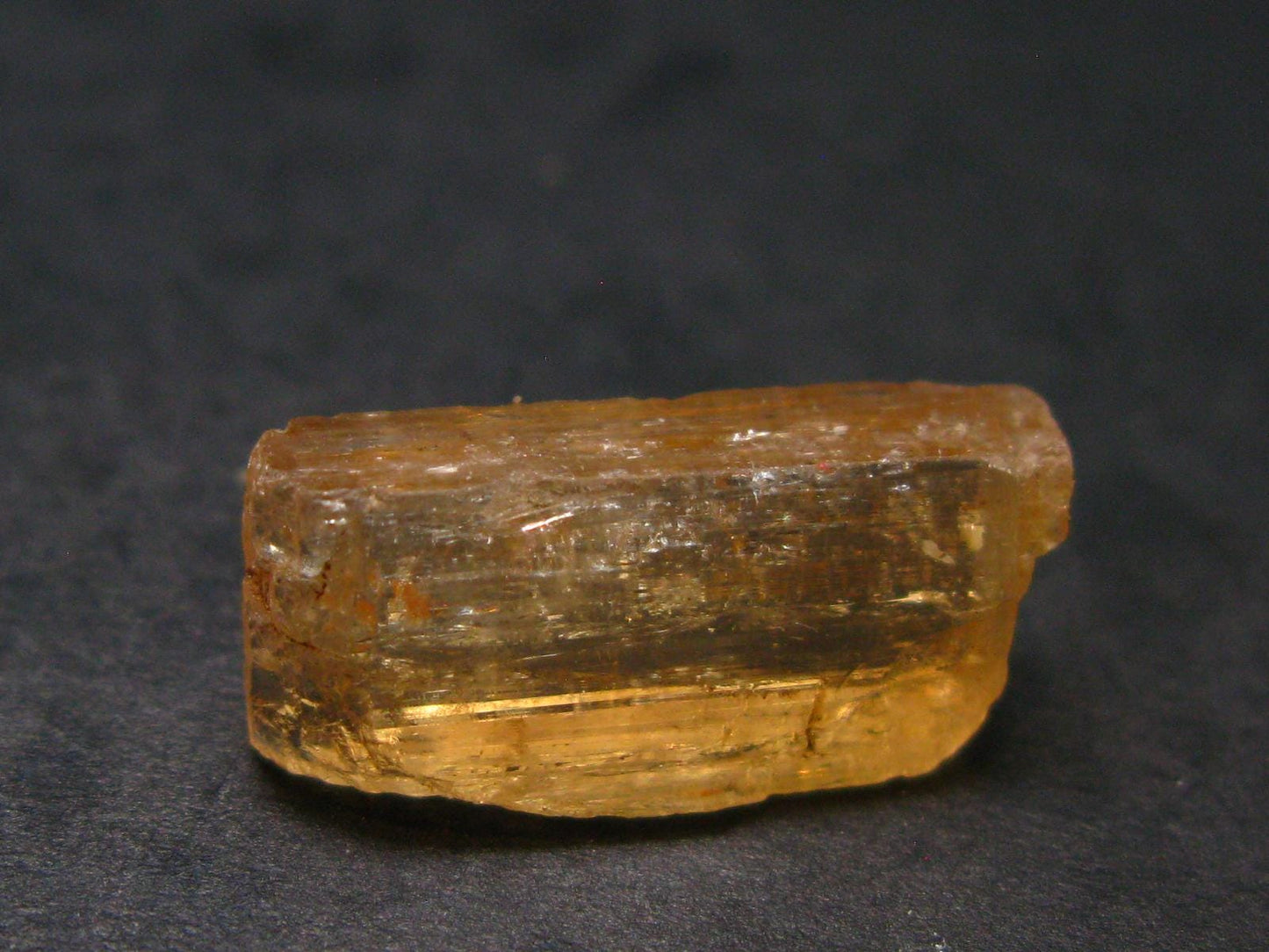 Imperial Topaz Crystal From Brazil - 0.7" - 2.57 Grams