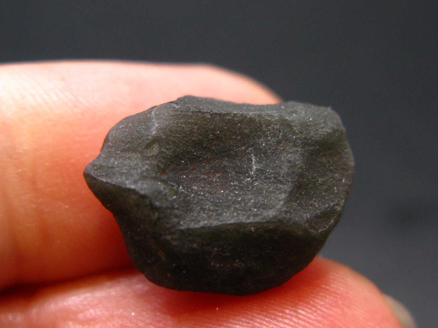 Rare Saffordite Cintamani Stone Pseudotektite Piece from Arizona USA - 7.90 Carats - 0.6"