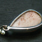 Pink Scolecite Sterling Silver Pendant From India - 1.5"