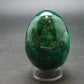 Malachite Egg Carving From Congo - 2.4" - 263.40 Grams