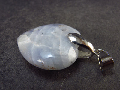 Rare Hackmanite Silver Pendant from Afghanistan - 1.5" - 6.6 Grams