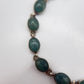Grandidierite Bracelet Blue Green Gemstone Silver Link Bracelet Minimalist Jewelry Gift