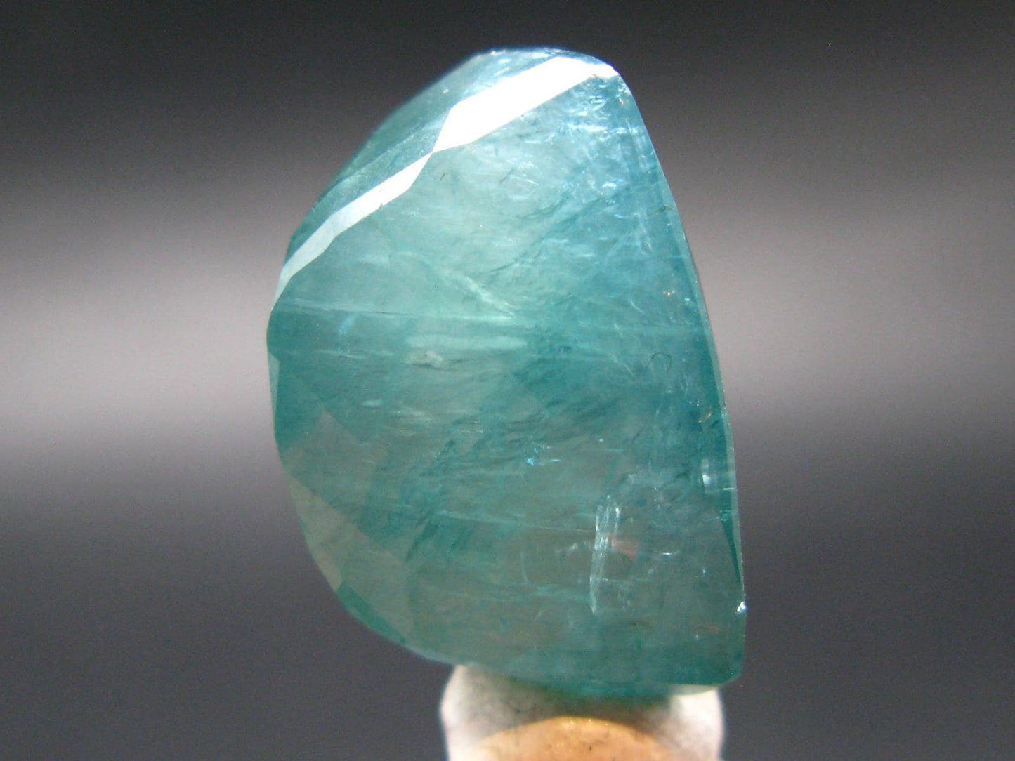 Extremely Rare Grandidierite Cut Stone From Madagascar - 27.25 Carats