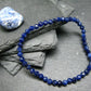 Sodalite Genuine Bracelet ~ 7 Inches ~ 4mm Facetted Beads