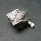 Natural Titanium Gem!! Rare Rutile Crystal Silver Pendant from Brazil - 1.1" - 7.14 Grams