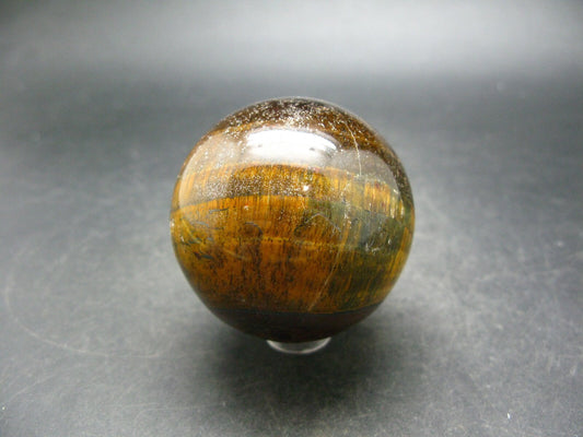 Golden Tiger Eye Sphere From South Africa - 2.0"