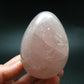 Star Rose Quartz Egg From Brazil - 2.9"