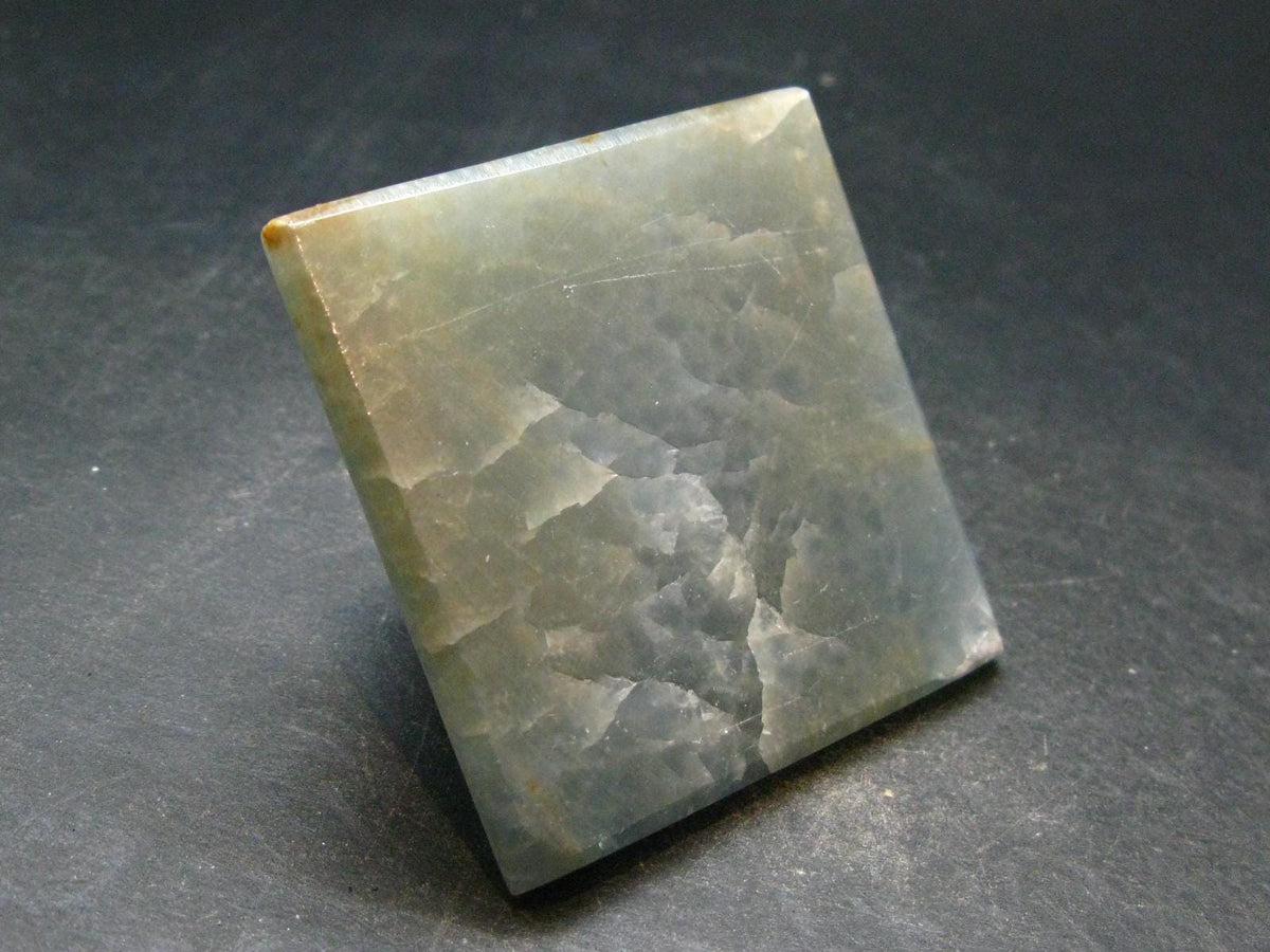 Lemurian Aquatine Blue Calcite Pyramid - 2.3" - 145.81 Grams