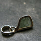 Moldavite Tektite Silver Pendant from Czech Republic - 0.8" - 1.19 Grams