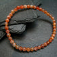 Sunstone Genuine Bracelet ~ 7 Inches ~ 5mm Round Beads