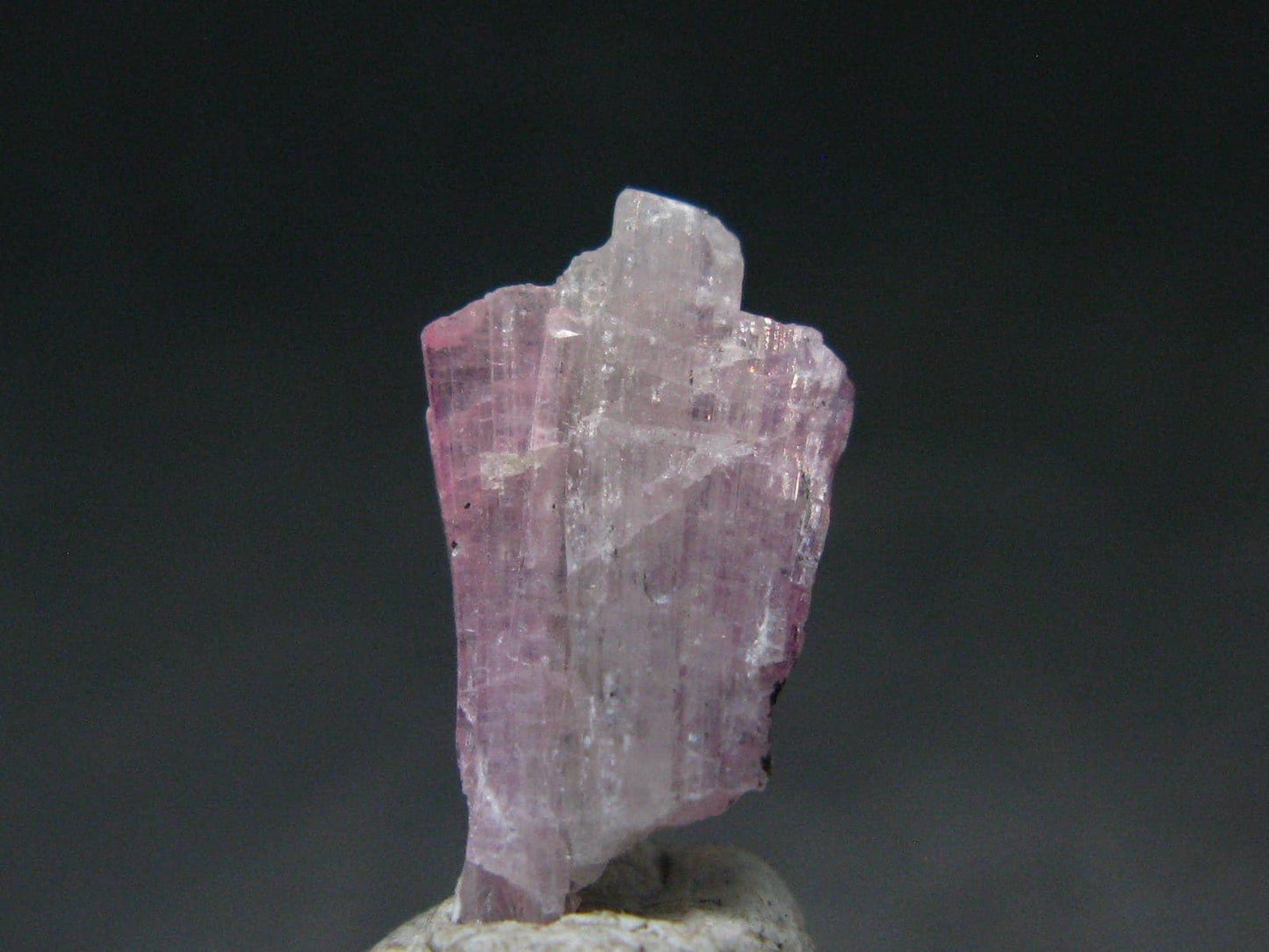 Tanzanite Gem Untreated Pink Crystal From Tanzania - 2.41 Carats - 0.6"