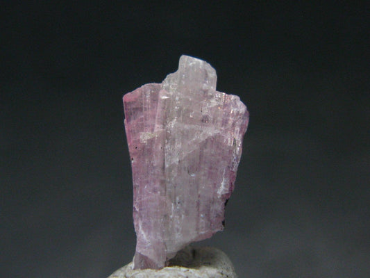 Tanzanite Gem Untreated Pink Crystal From Tanzania - 2.41 Carats - 0.6"