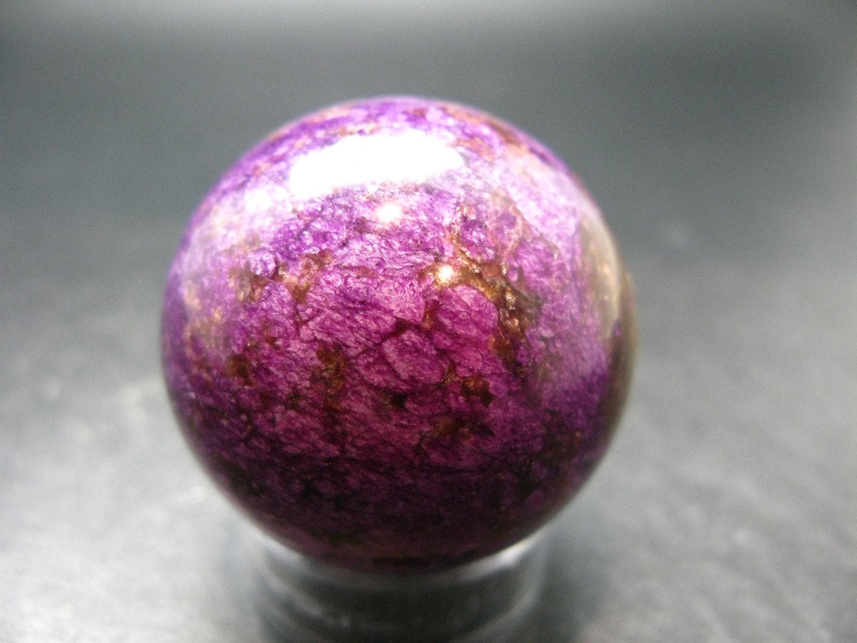 Rare Rich Purple Stichtite Sphere Ball From Australia - 1.6" - 78.54 Grams