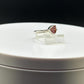 Pezzottaite Sterling Silver Ring – Natural Pink Gemstone - Size 6