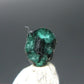 Beautiful Rare Gem Trapiche Emerald From Colombia - 0.41 Carats - 5x4mm