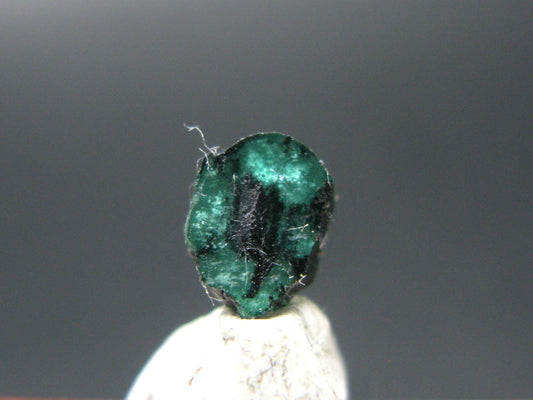 Beautiful Rare Gem Trapiche Emerald From Colombia - 0.41 Carats - 5x4mm