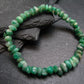 Emerald Genuine Bracelet ~ 7 Inches ~ 8mm Tumbled Beads