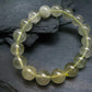 Libyan Tektite Glass Genuine Bracelet ~ 7 Inches ~ 12mm Round Beads