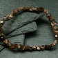 Rare Zircon Genuine Bracelet ~ 7 Inches ~ 6mm Crystal Beads