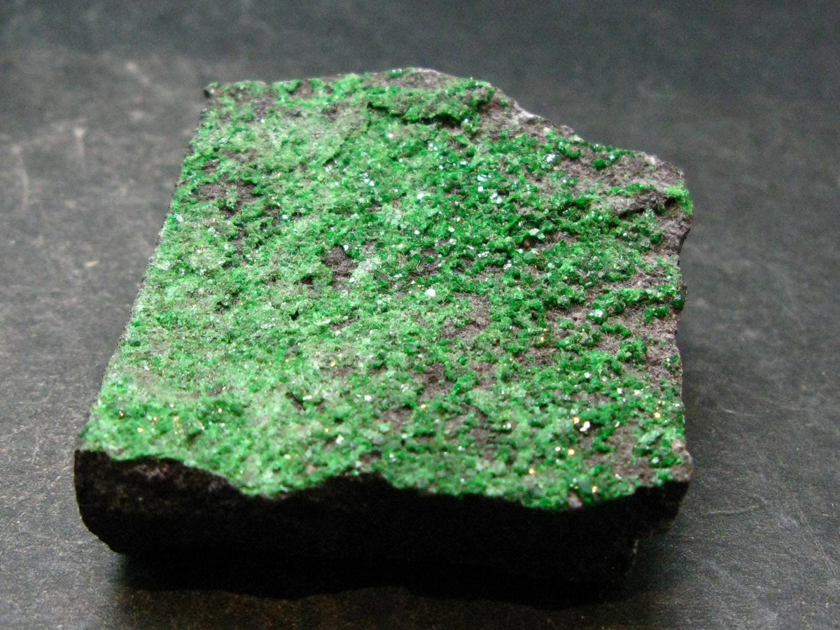 Uvarovite (Green Chromium Garnet) Cluster From Russia - 1.8"