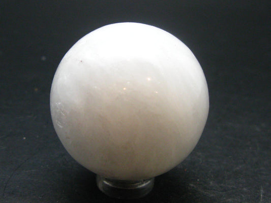 Rare White Barite Sphere From Norway - 1.5"
