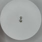Sterling Silver Moldavite Heart Pendant - 0.47 Grams
