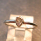 Genuine Alexandrite Gem Silver Ring From Russia - Size 6 - 1.47 Grams