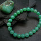 Chrysoprase Genuine Bracelet ~ 7 Inches ~ 8mm Round Beads
