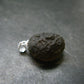 Colombianite Pseudotektite Silver Pendant from Colombia - 3.55 Grams - 0.9"