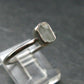 Gem Green Kornerupine Silver Ring From Tanzania - 1.92 Grams - size 8